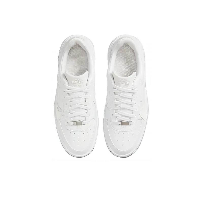 Nike Air Force 1 PLT.AF.ORM 'Triple White' Women's-2