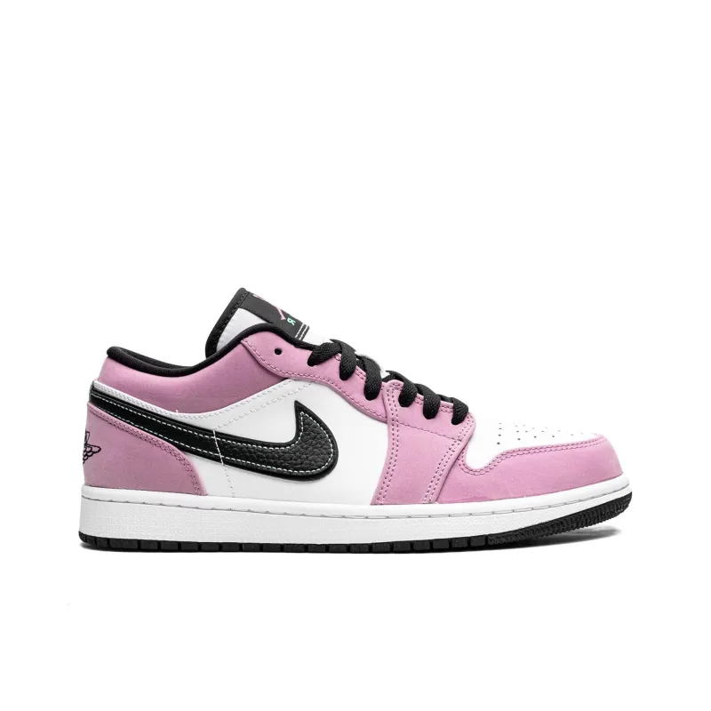 Jordan 1 Low Se Violet Shock White Black-1
