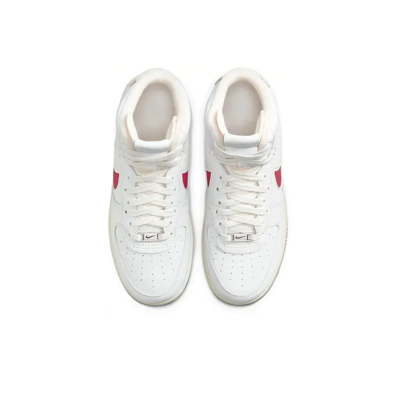 Nike Air Force 1 High Sculpt Summit White Gym Red Women's-3