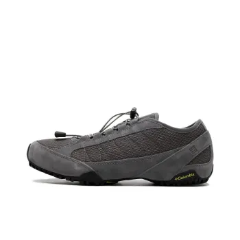 Columbia Anti Slip And Wear Resistant Breathable Low Top Outdoor Shoes Men's Gray