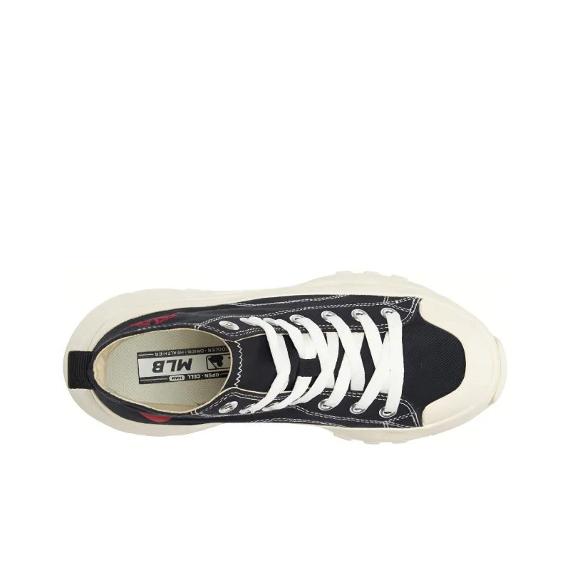 MLB Chunky High Anti Slip And Wear Resistant Lightweight High Top Canvas Shoes Unisex-3