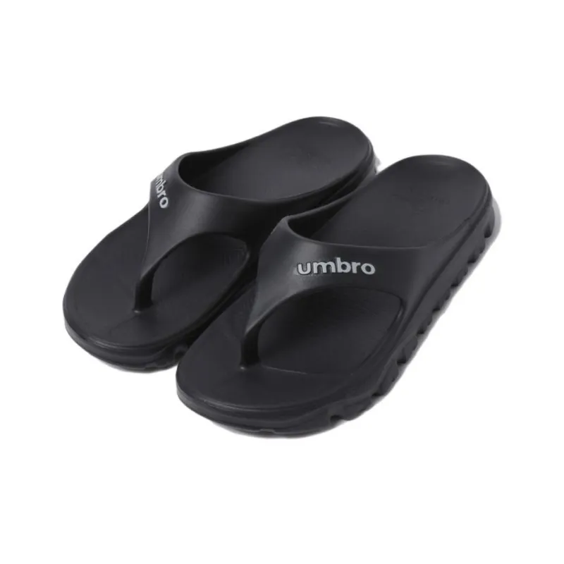 Umbro BUMPY THONG Flip Flops Unisex Black-1
