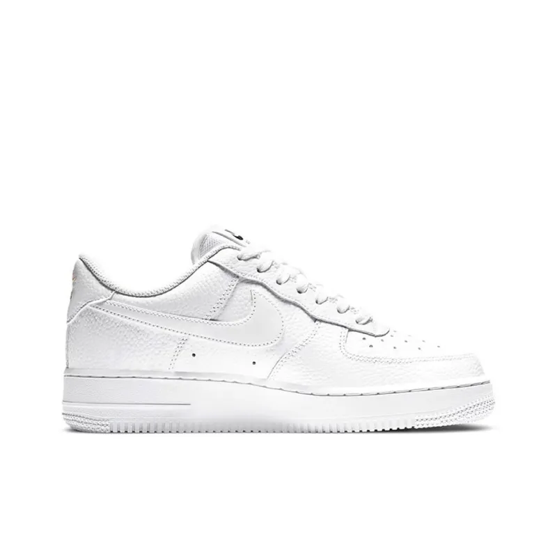 Nike Air Force 1 Low 07 Essential White Metallic Gold Women's-1