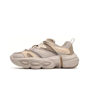 FILA ET Variety Cushioned Slip Resistant Low Top Casual Shoes Women's Silver Cloud Gray