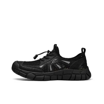 Season Ram Casual Shoes Men Low Top Black/Khaki