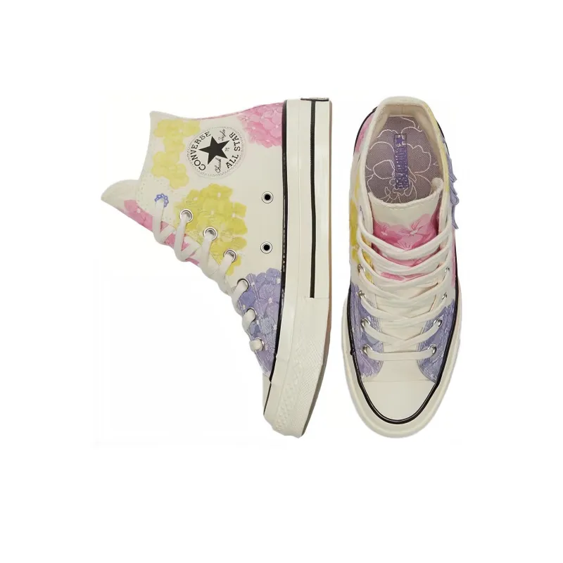 Converse Chuck Taylor All Star 70 Hi Floral Beige Women's-3