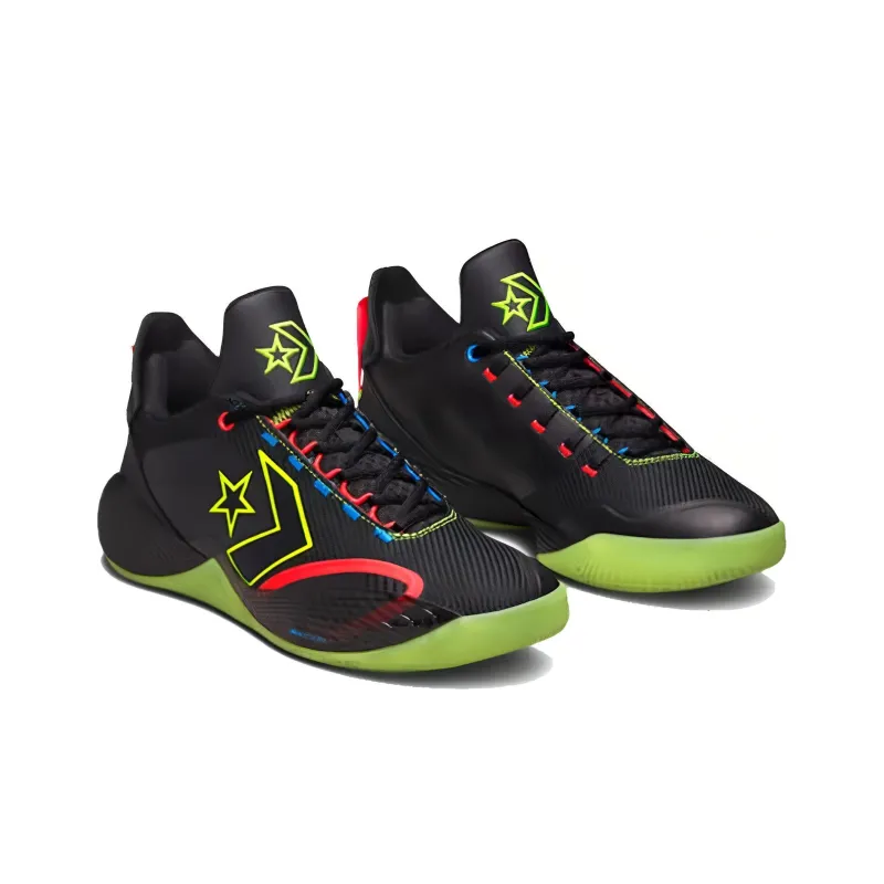 Converse All Star Bx Shift Ox Monster Clash Black Volt-2