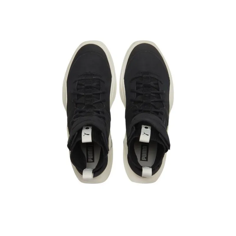 PUMA Abyss Solstice Black/White High Board Shoes-3