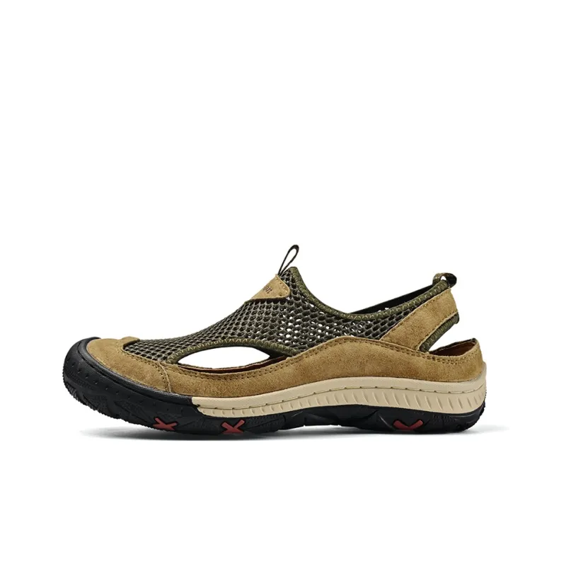 Season Ram Casual Shoes Men Low Top Black/Gray/Khaki-6
