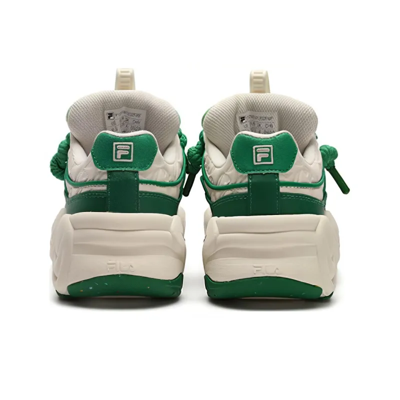 FILA Fashion Skate Shoes 'White Green' Women's-3