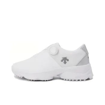 DESCENTE Tap In BOA Anti Slip Wear Resistant Low Top Golf Shoes Women's White
