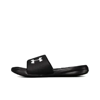 Under Armour Playmaker Fixed Strap Slippers Black