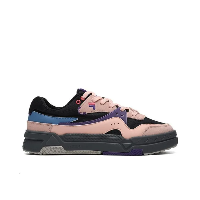 FILA FUSION Low Top Skate Sneakers 'Pink Black' Women's-1