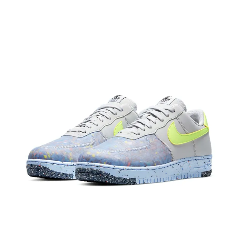 Nike Air Force 1 Crater Pure Platinum Barely Volt-2