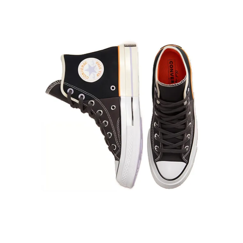 Converse Chuck Taylor All Star 70 Hi Reconstructed Sunblocked Black-3