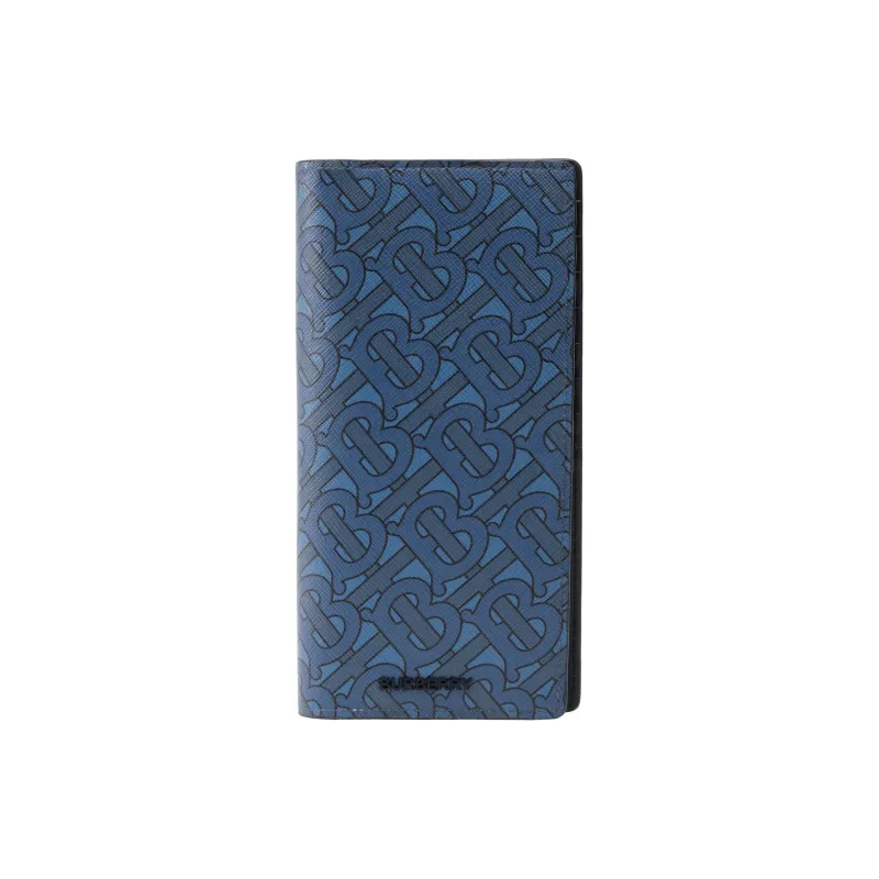Burberry Tb Monogram Continental Wallet Navy-1