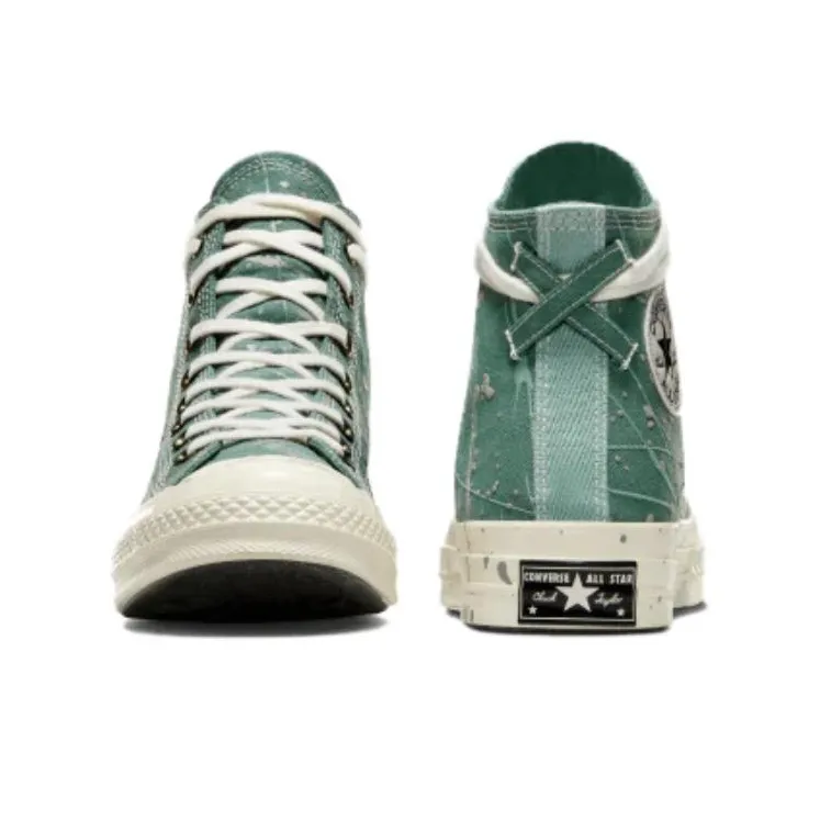 Chuck 70 Converse High 'Paint Splatter Admiral Elm Green'-3