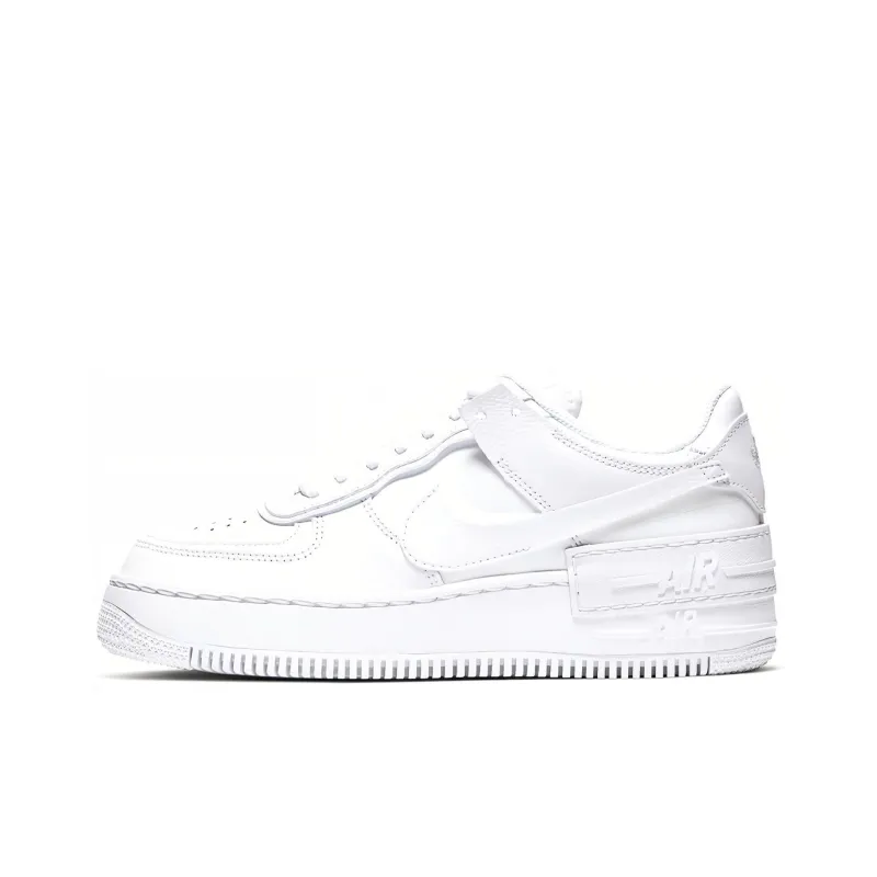 Nike Air Force 1 Low Shadow Triple White Women's-0