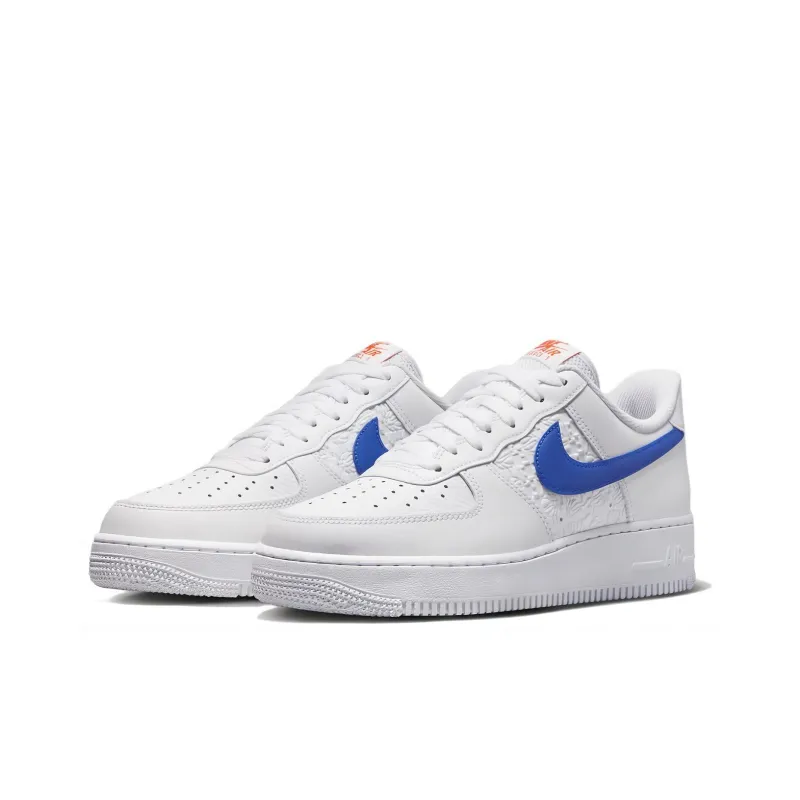 Nike Air Force 1 '07 Low Embossed Hoops Racer Blue-2