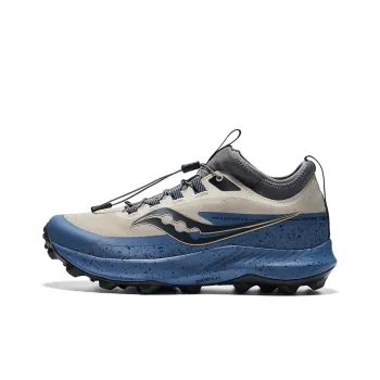 Saucony Peregrine 13 Peregrine Falcon 13 Slip Resistant Low Top Trail Running Running Shoes Men's Milan Beige