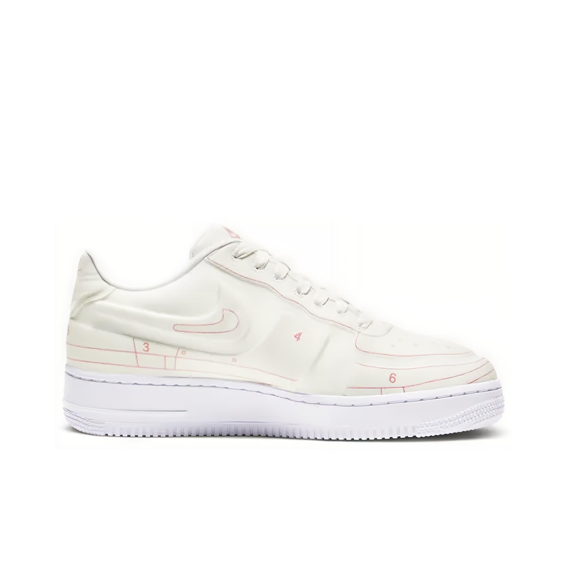 air force 1 07 trainers white red blue lxx