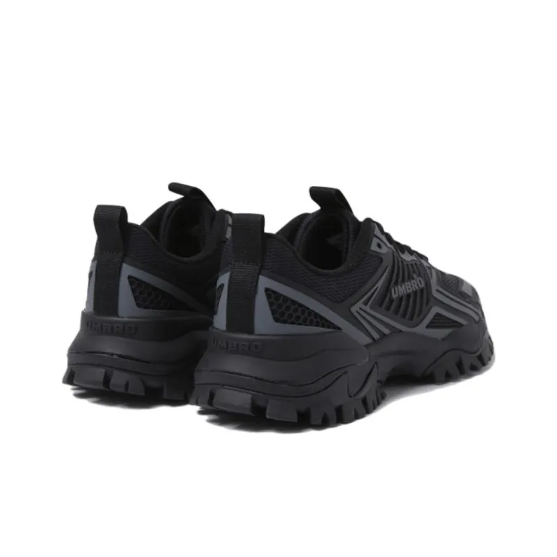Umbro Cushioning, Wear Resistant Low Top Running Shoes Unisex Black Gray-2