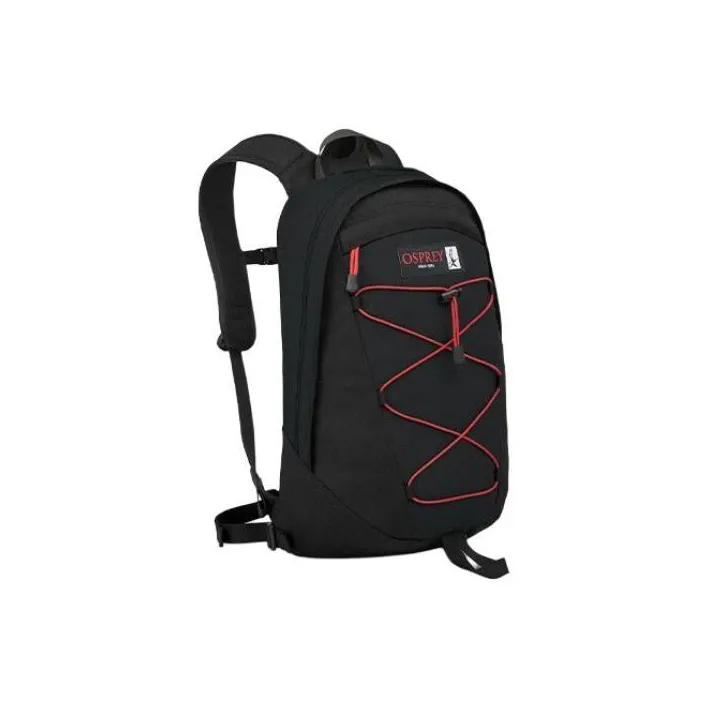 OSPREY Nylon Laptop Bag Outdoor Mountaineering Bag Backpack Regular Unisex Black-1