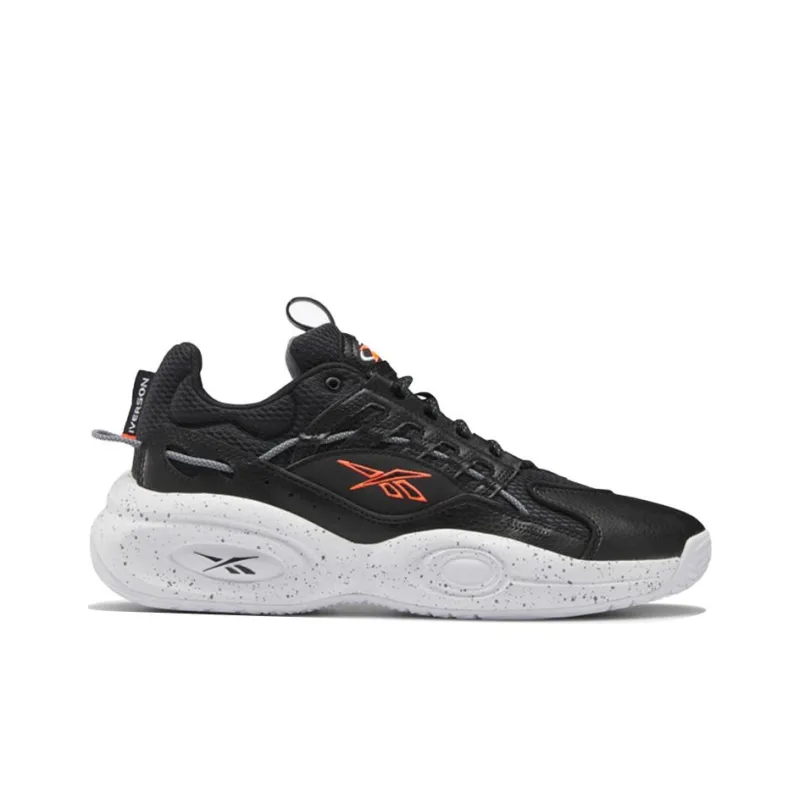 Reebok Solution Mid 'Black Orange Flare'-1