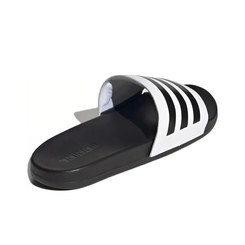 Adidas Adilette Comfort Slides Cloud White Core Black-3