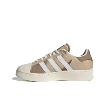 Adidas Originals SUPERSTAR XLG Anti Slip Wear Resistant Low Top Skateboard Shoes Unisex Brown