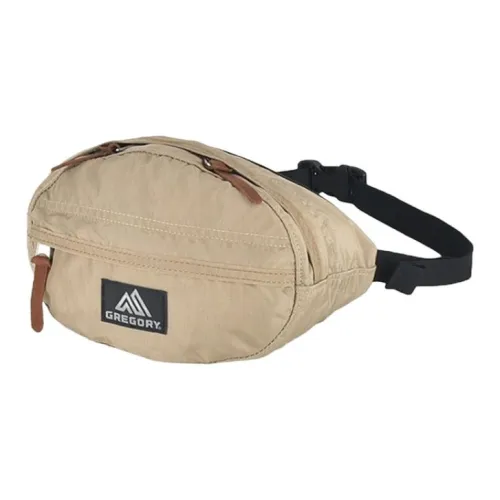 GREGORY Nylon Shoulder Bag, Crossbody Bag Unisex Black