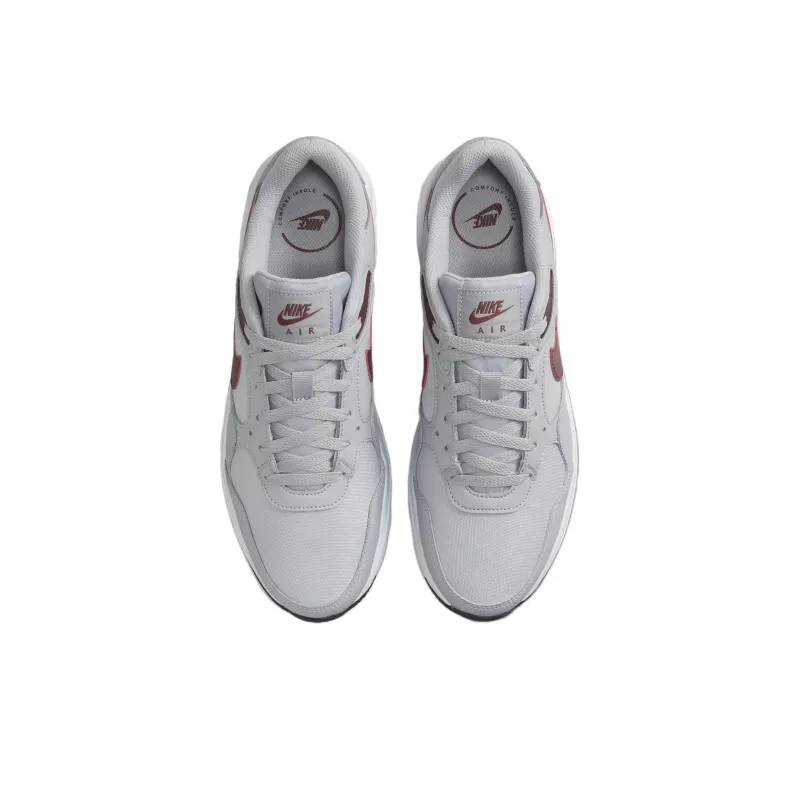 Nike Air Max SC Abrasion Resistant Breathable Low Top Casual Shoes Men's Gray Red-3