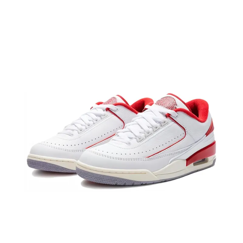 Air Jordan 2/3 White Varsity Red-1