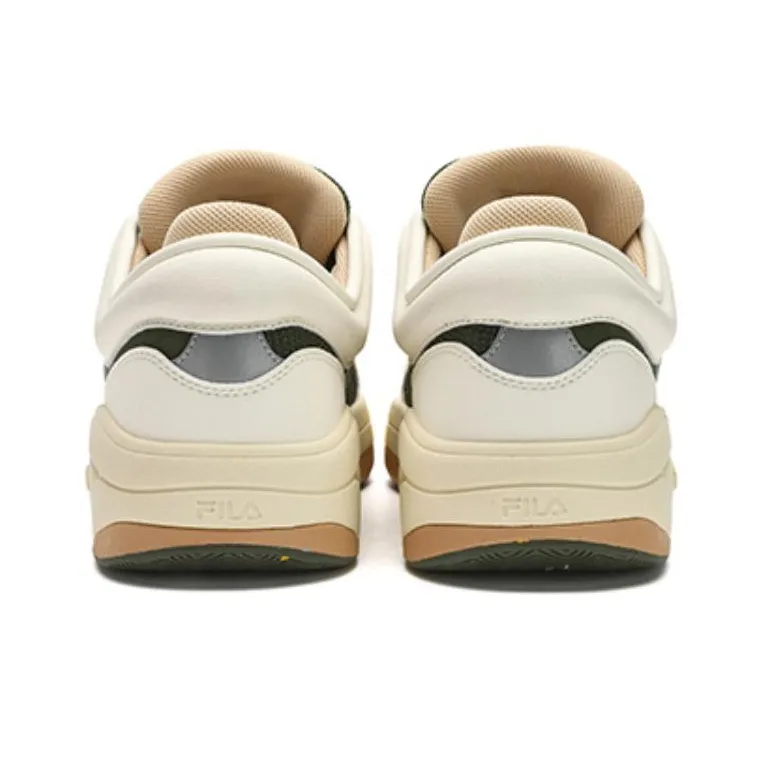 FILA MIX 2 Low Top Skateboard Shoes Men's White Green-3