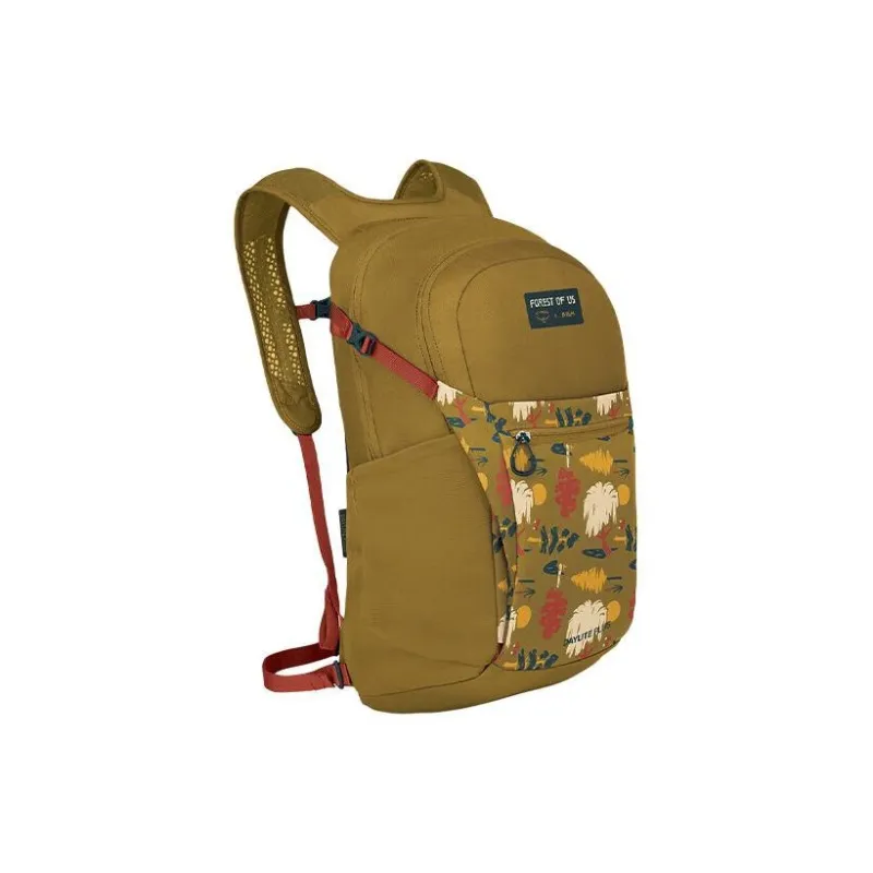 OSPREY Recycled Polyester Outdoor Hiking Bag Backpack Regular Unisex Forest Print-1