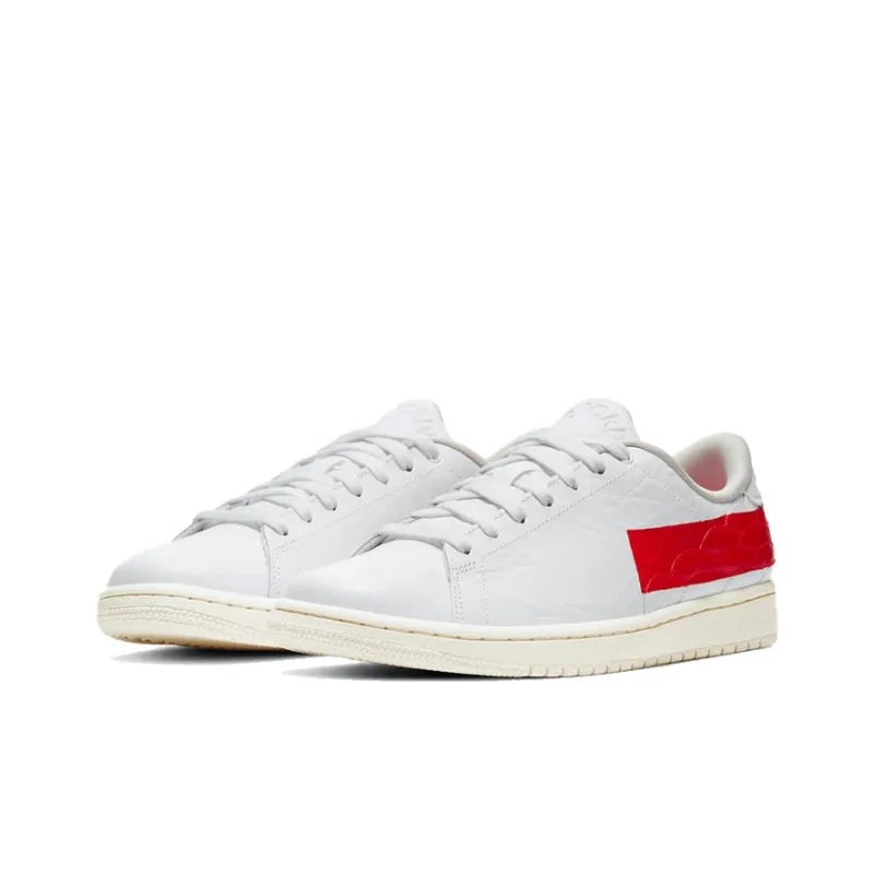 JORDAN 1 Centre Court White University Red-2