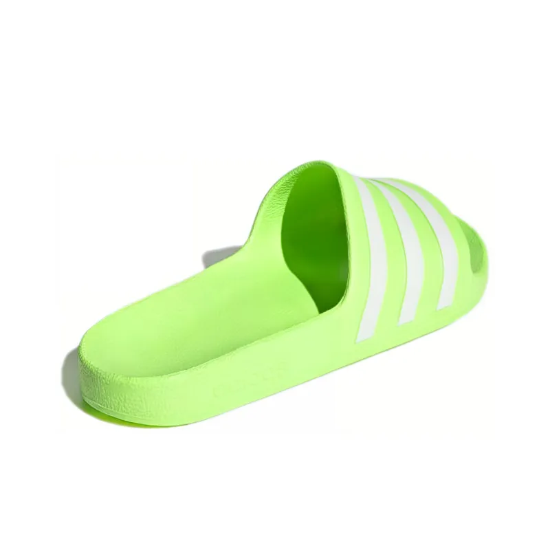 Adidas Adilette Aqua Slides 'Signal Green' Women's-3