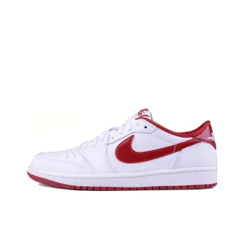 JORDAN 1 Retro Low White Varsity Red