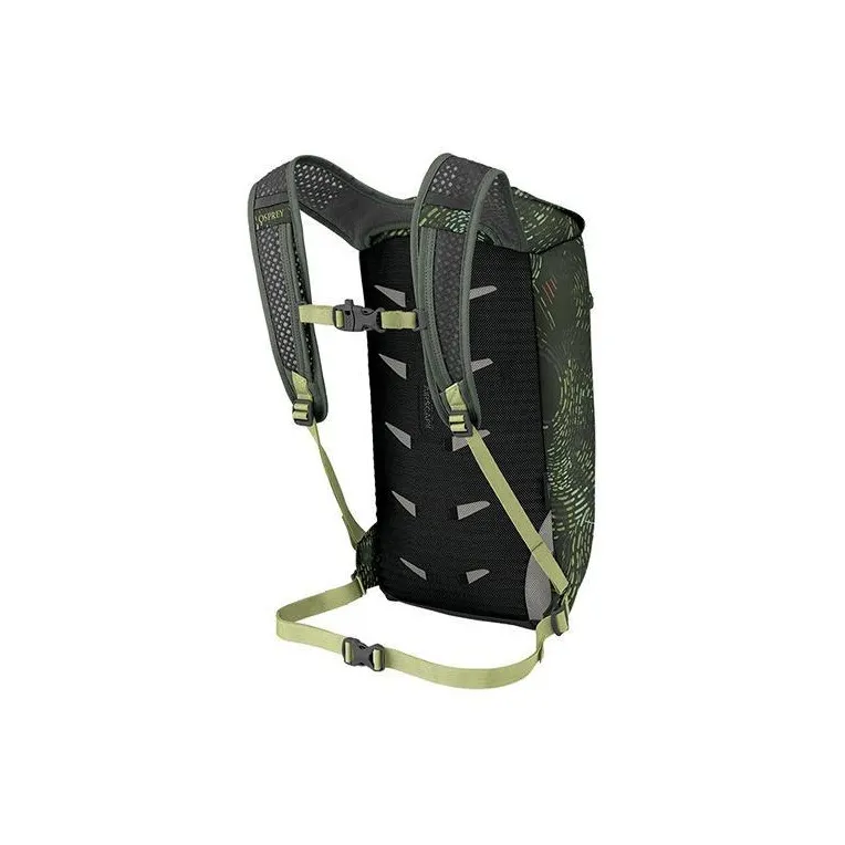 OSPREY Recycled Polyester Outdoor Mountaineering Bag Backpack Regular Unisex Dark Green Print-2