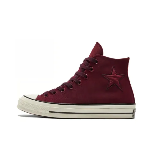 Converse 1970s Canvas Shoes Unisex High-Top Red