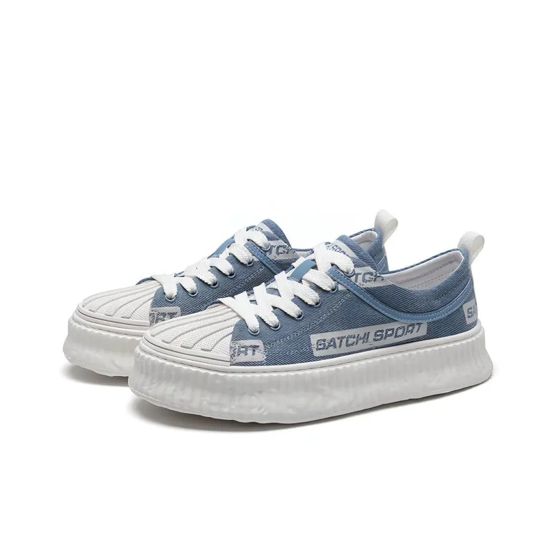 SATCHI SPORT Slip Resistant, Abrasion Resistant, Breathable Low Top Skateboard Shoes Men's-6