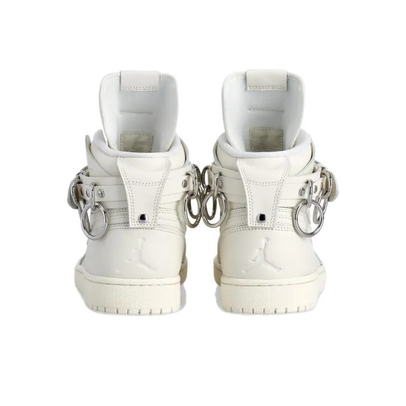 Comme Des Garçons X Jordan 1 Retro Strap High White-4