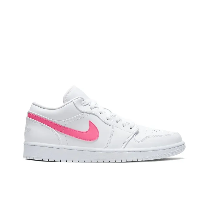 Jordan 1 Low White Multi Color Swoosh-2