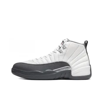 JORDAN 12 Retro White Dark Grey