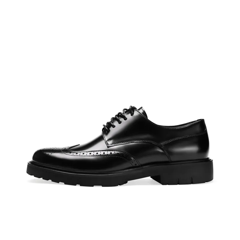ELLE HOMME Elite Collection Dress Shoes Men's Black-0