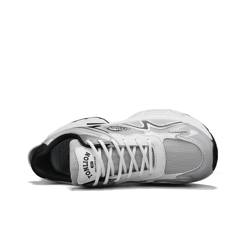 Tonlion Anti-Slip Wear-Resistant Cushioning Breathable Low-Top Running Shoes Men's-3