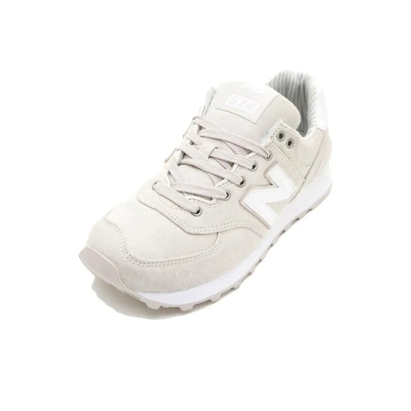 New Balance 574 'Cream Yellow White' Women's-2