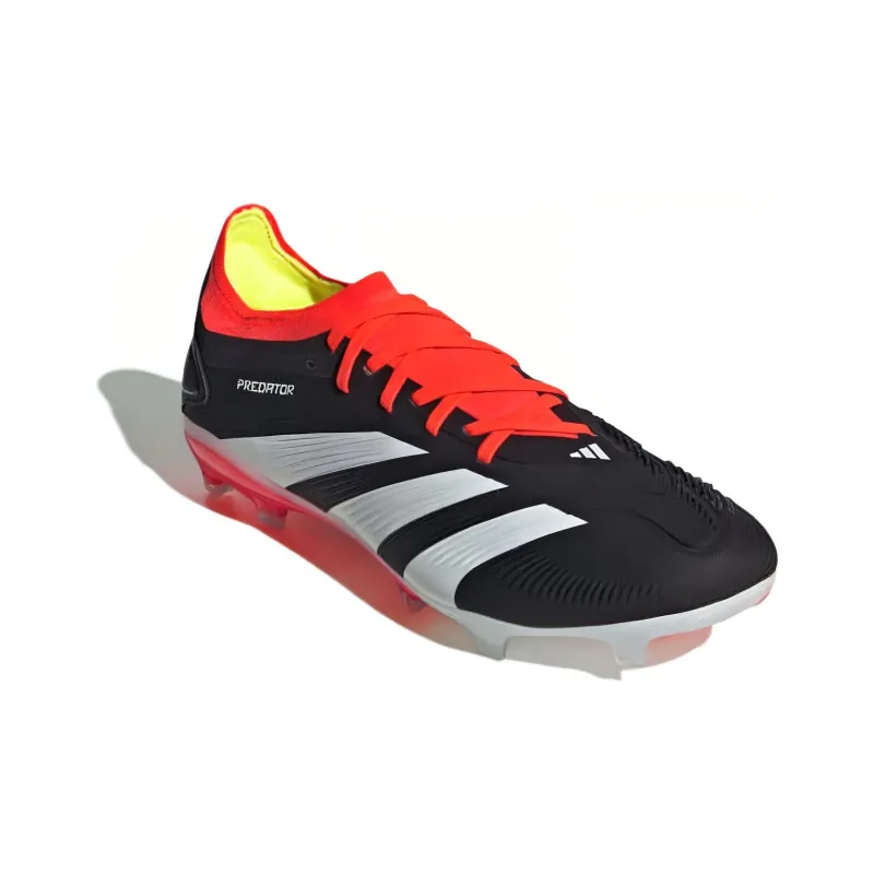 Adidas Predator 24 Pro Fg Core Black Cloud White Solar Red-2