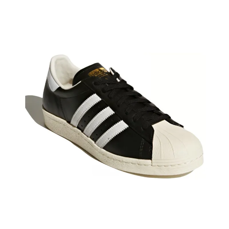 Adidas Superstar 80s Black Chalk White-2