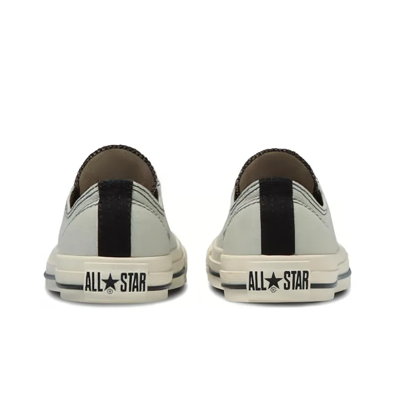 Converse All Star WORKSTITCHING OX Abrasion Resistant Breathable Low Top Canvas Shoes Unisex Cyan-4